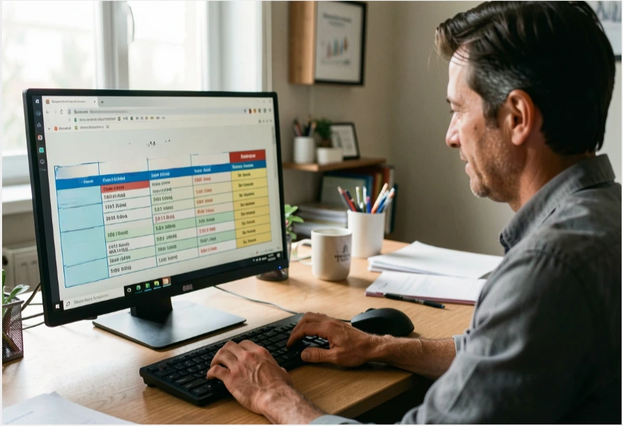 Un analista está revisando las métricas de un proceso de contratación y de gestión de candidatos desde una plataforma digital.